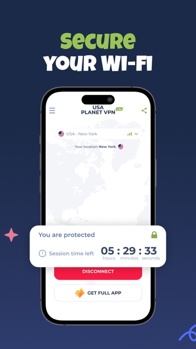 USA VPN - Private & Fast screenshot 2
