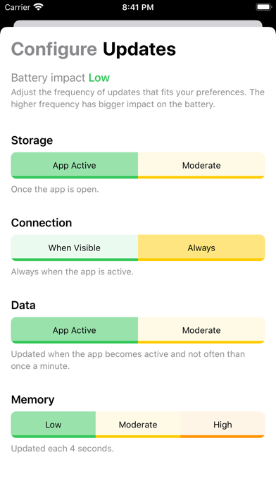 Usage Device Monitor screenshot 1
