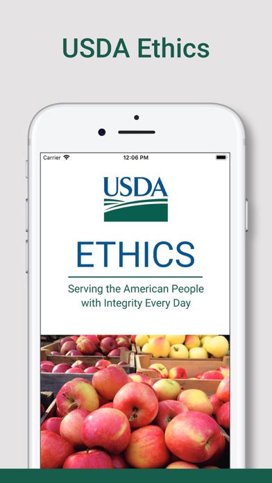 USDA Ethics screenshot 4