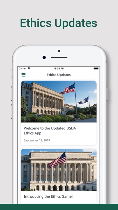 USDA Ethics screenshot 3
