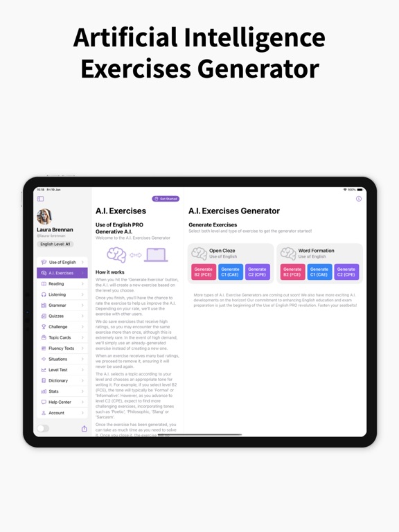 Use of English PRO screenshot 1
