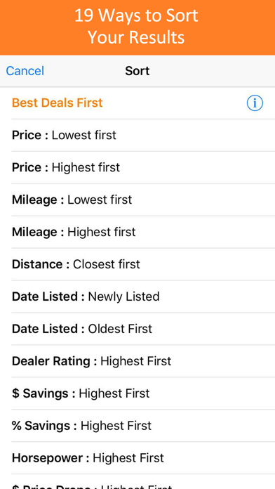 Used Car Search Pro - iSeeCars screenshot 1
