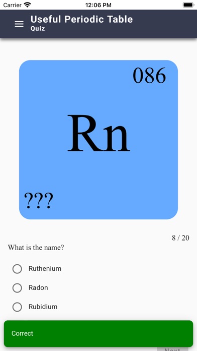 Useful Periodic Table Lite screenshot 2