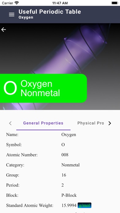Useful Periodic Table Lite screenshot 3