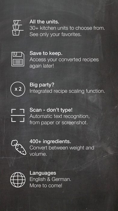 Useful Units Recipe Converter screenshot 2