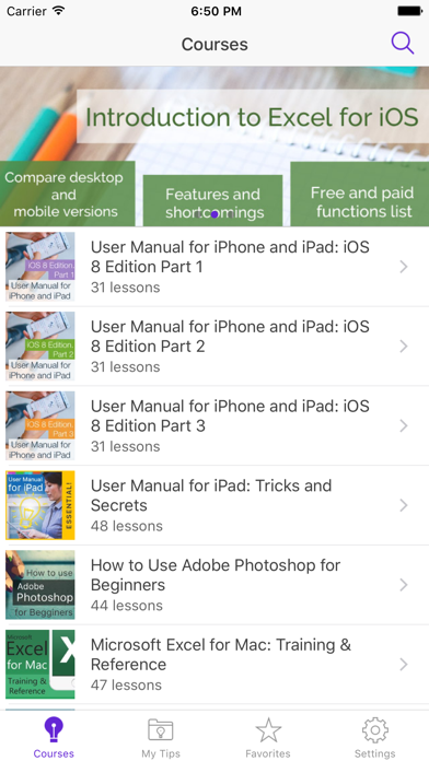 User guide for iPhone & iPad screenshot 4