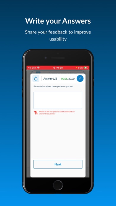 Userlytics screenshot 2