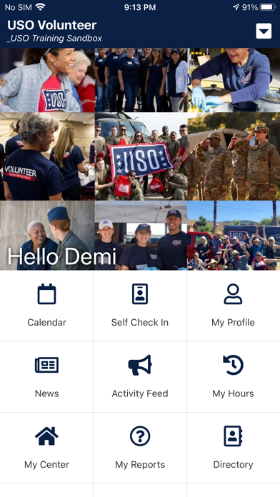 USO Volunteer Community screenshot 4