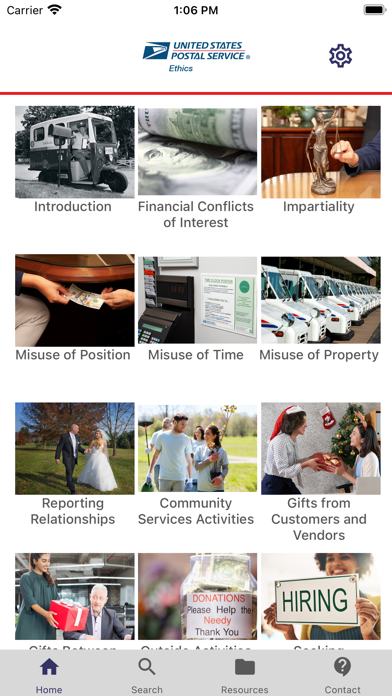 USPS Ethics screenshot 5