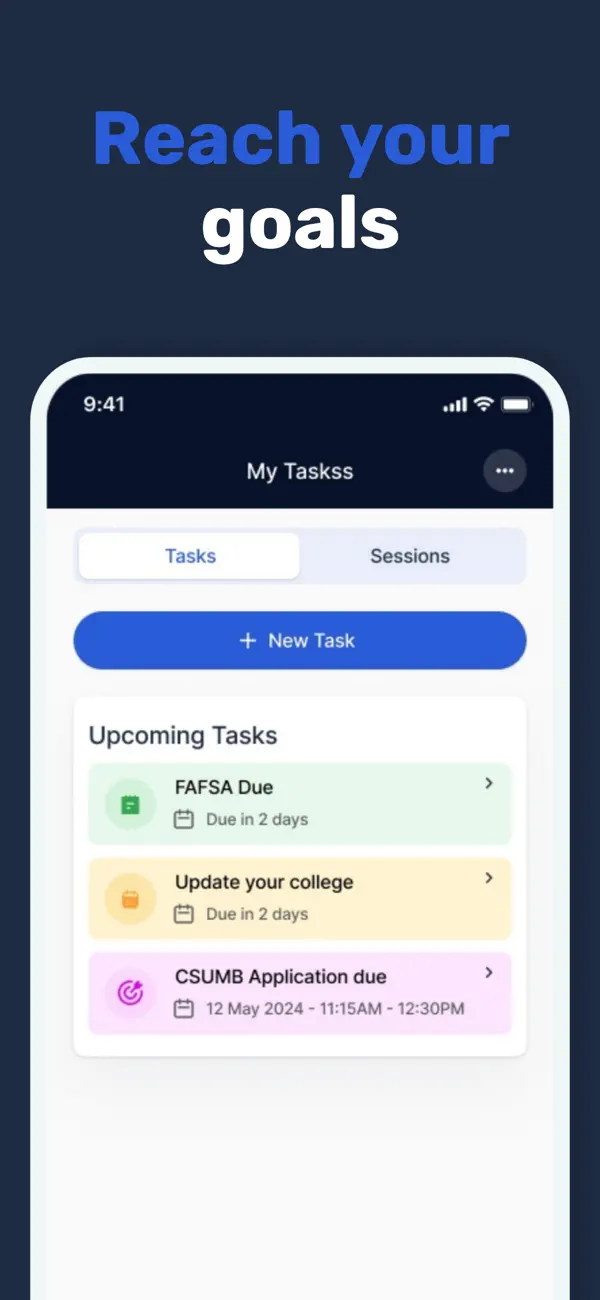 UStrive App screenshot 1