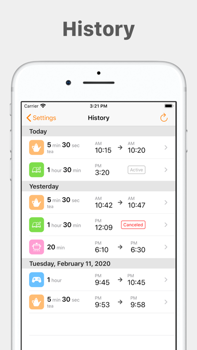 Usual Timer for Widget screenshot 1