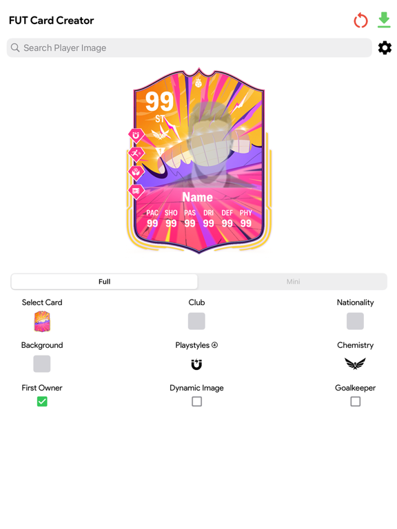 UT 26 Card Creator screenshot 4