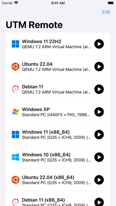 UTM Remote Virtual Machines screenshot 3