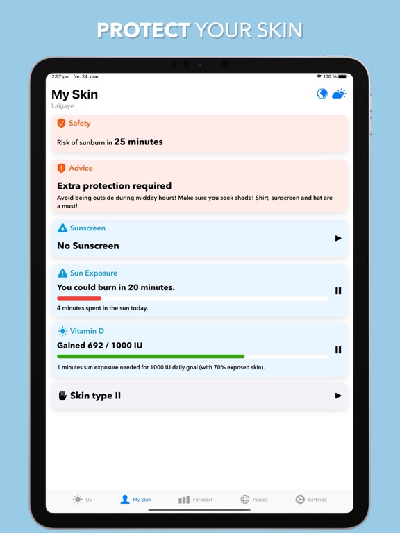 UV Index Widget - Worldwide screenshot 4