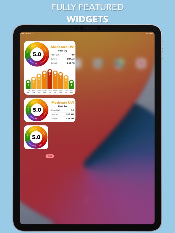UV Index Widget - Worldwide screenshot 2
