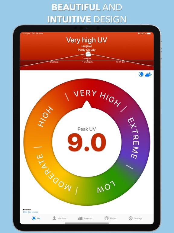 UV Index Widget - Worldwide screenshot 6