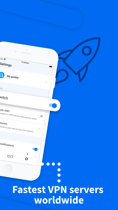 uVPN: Super Fast Secure VPN screenshot 1