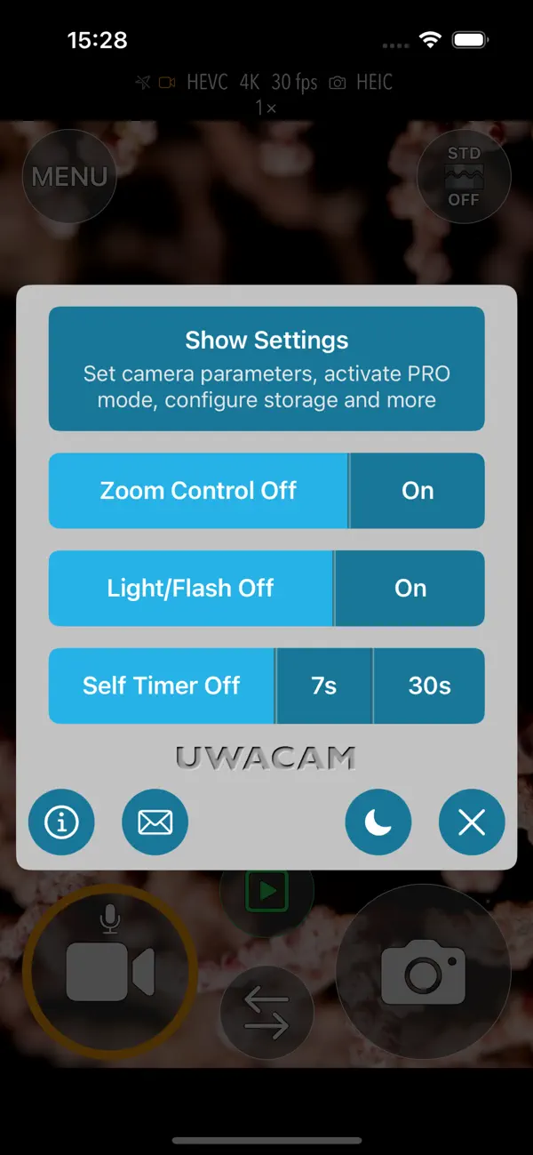 UWACAM screenshot 2