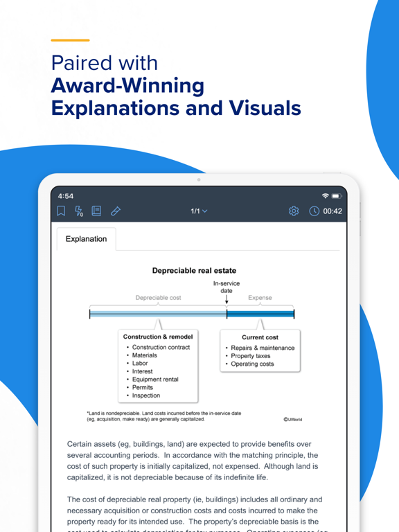 UWorld Accounting - Exam Prep screenshot 8