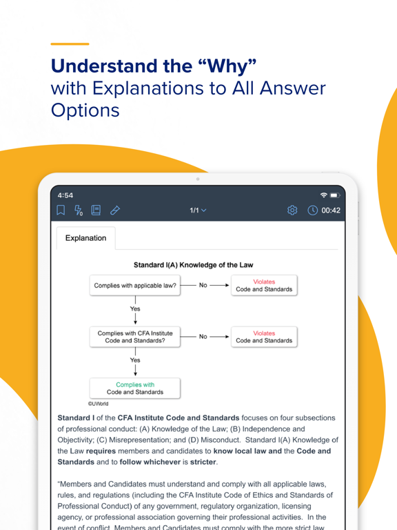 UWorld Finance - Exam Prep screenshot 2
