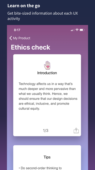 UX Assist screenshot 2