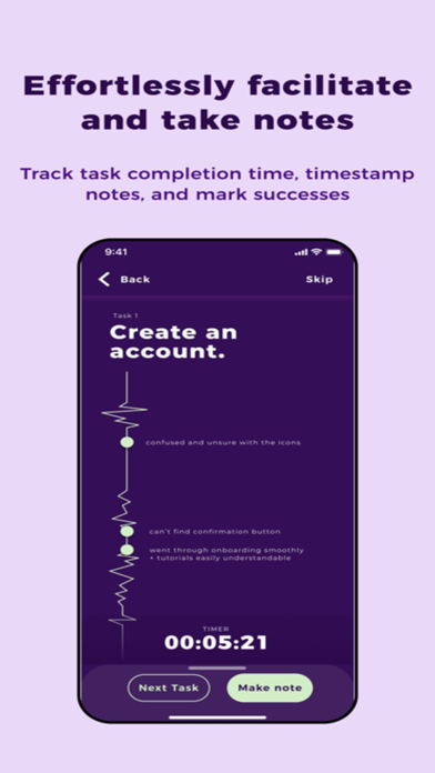 UX - User experience testing screenshot 4