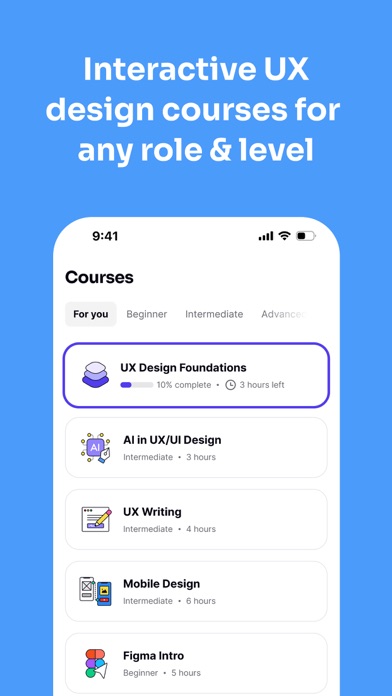 Uxcel: Learn UX design, PM, AI screenshot 6