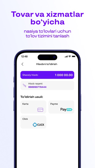 Uzum Nasiya: muddatli to'lov screenshot 2