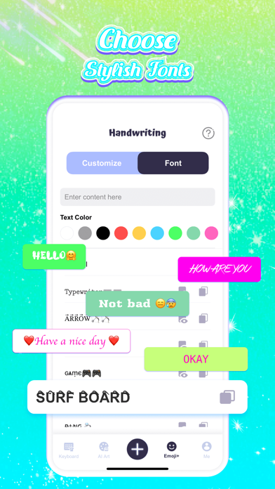 V Keyboard - DIY Themes, Fonts screenshot 4