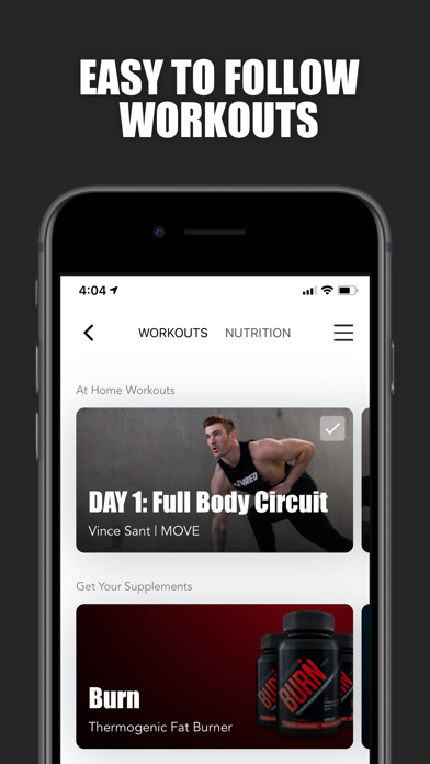 V Shred: Nutrition & Fitness screenshot 3