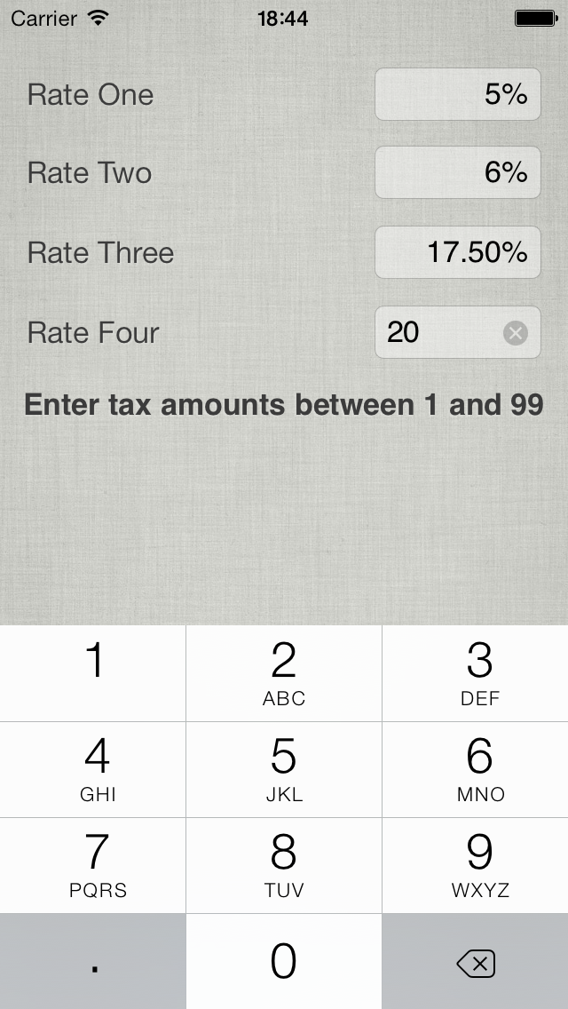 V.A.T. Calculator screenshot 3