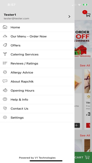 V1 Restaurant and Takeaway screenshot 4