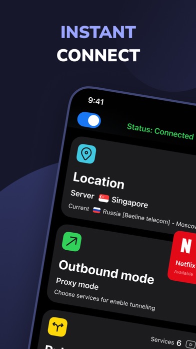 V2App: Vless Blockchain VPN screenshot 5