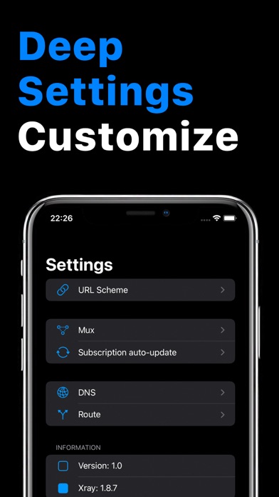 v2RayTun screenshot 1