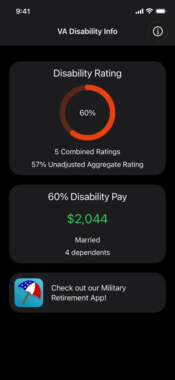 VA Disability Pay screenshot 4