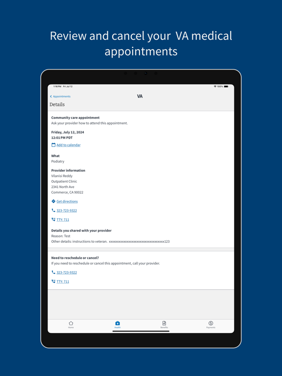 VA: Health and Benefits screenshot 8