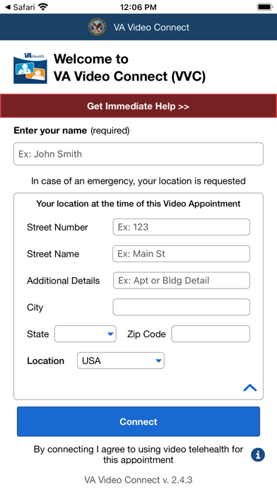 VA Video Connect screenshot 1