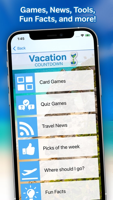 Vacation Countdown App screenshot 1