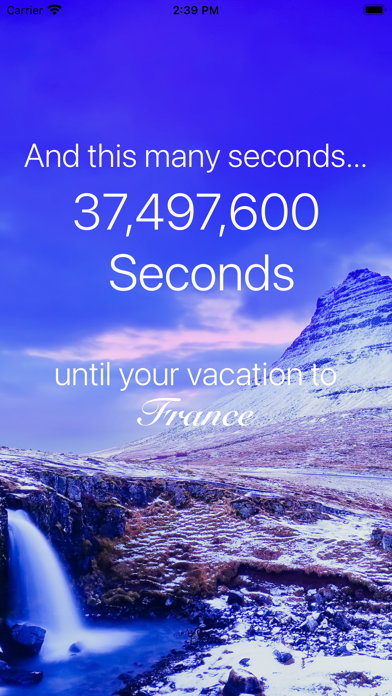 Vacation Countdown ‎ screenshot 5