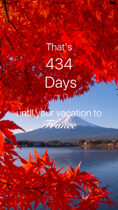 Vacation Countdown ‎ screenshot 9