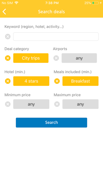 Vacation Deals & Cruises screenshot 2