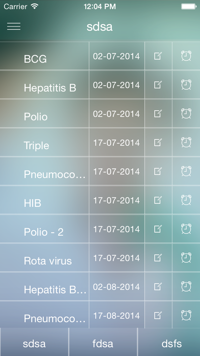 Vaccination Reminder screenshot 2