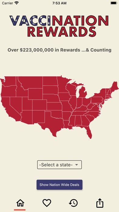 Vaccination Rewards screenshot 2
