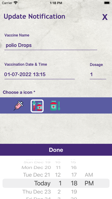 Vaccine Notification Reminders screenshot 5