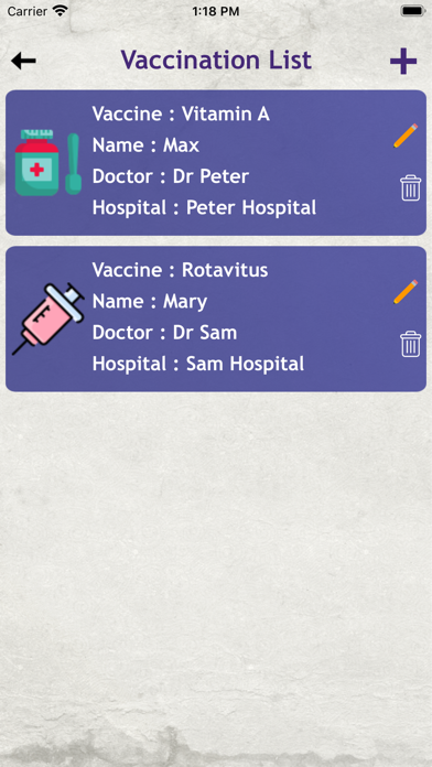 Vaccine Notification Reminders screenshot 3