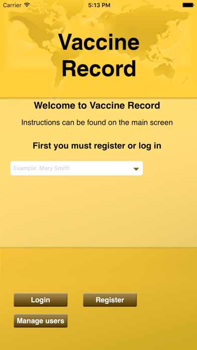 Vaccine Record for Travellers screenshot 5