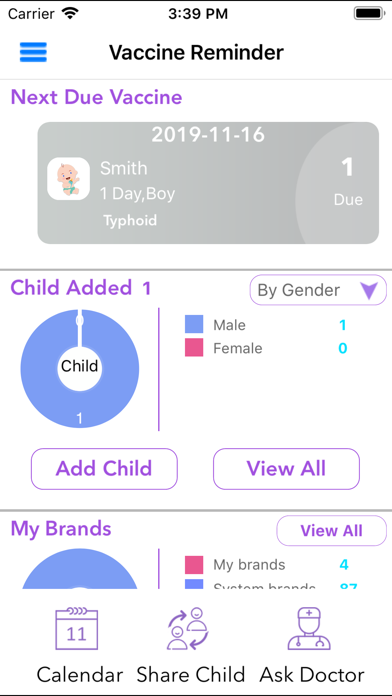 Vaccine Reminder - Pediatrics screenshot 3
