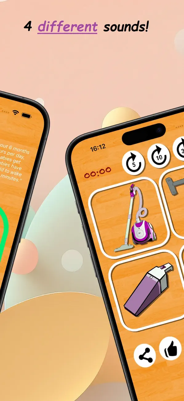 Vacuum Cleaner For Baby Sleep screenshot 4