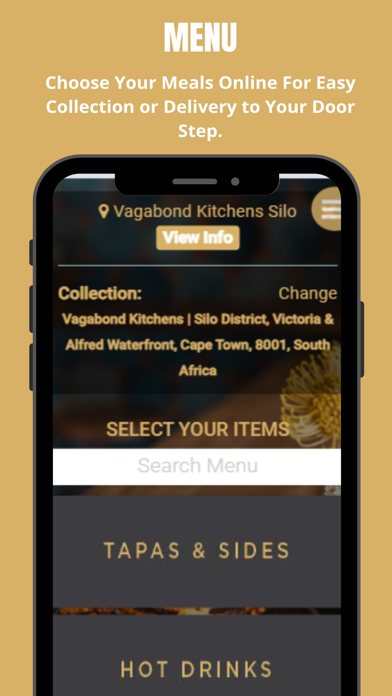 Vagabond Kitchens. screenshot 2