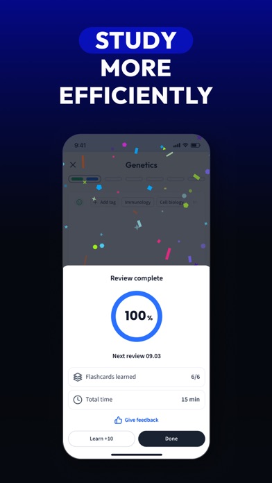 Vaia: AI Flashcards. Study App screenshot 1